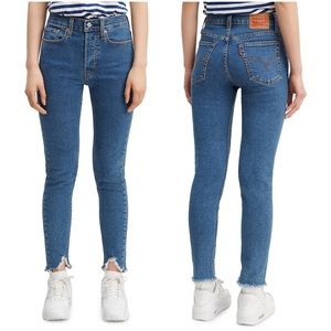 NWOT LEVIS WEDGIE SKINNY JEANS